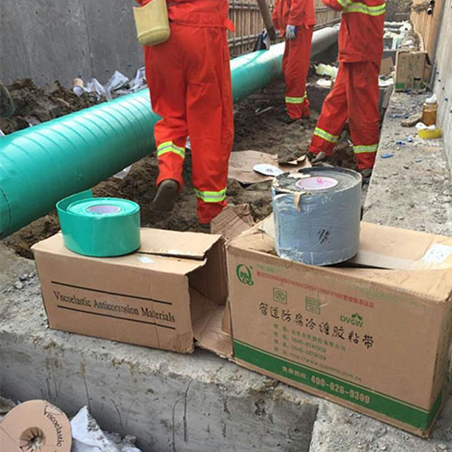 粘弹体防腐胶带用于管道防腐